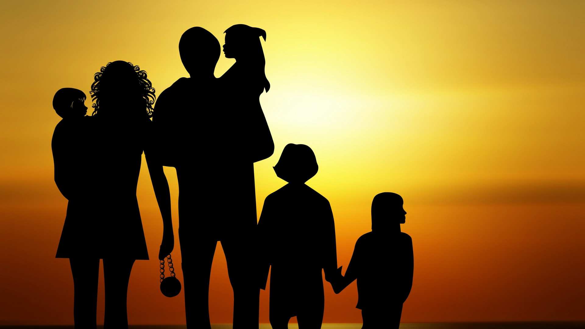 a family moving to america
